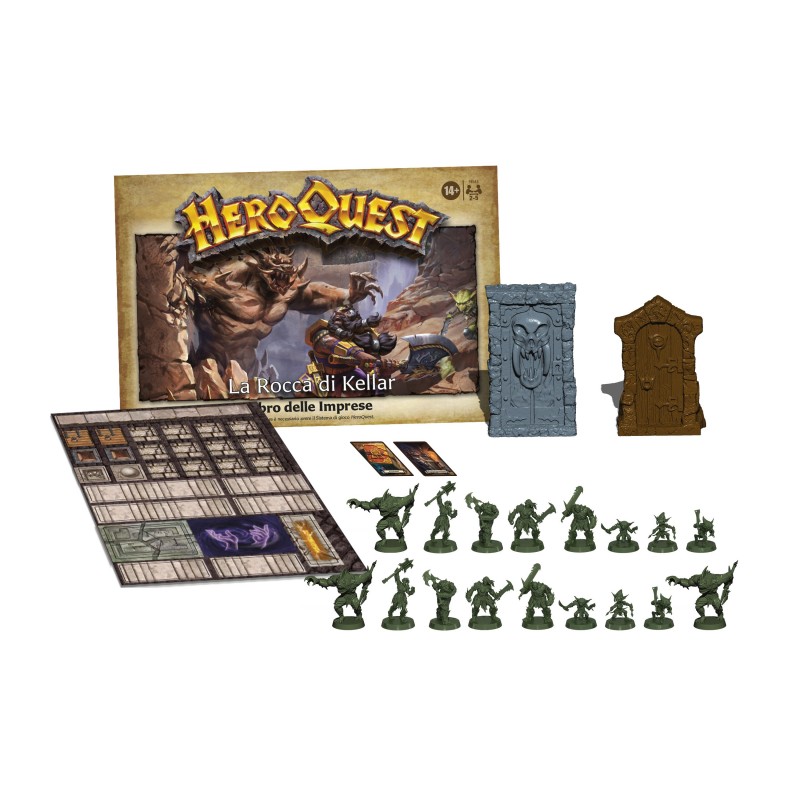 Avalon Hill HeroQuest Kellar's Keep Expansion Brettspiel Reisen Abenteuer