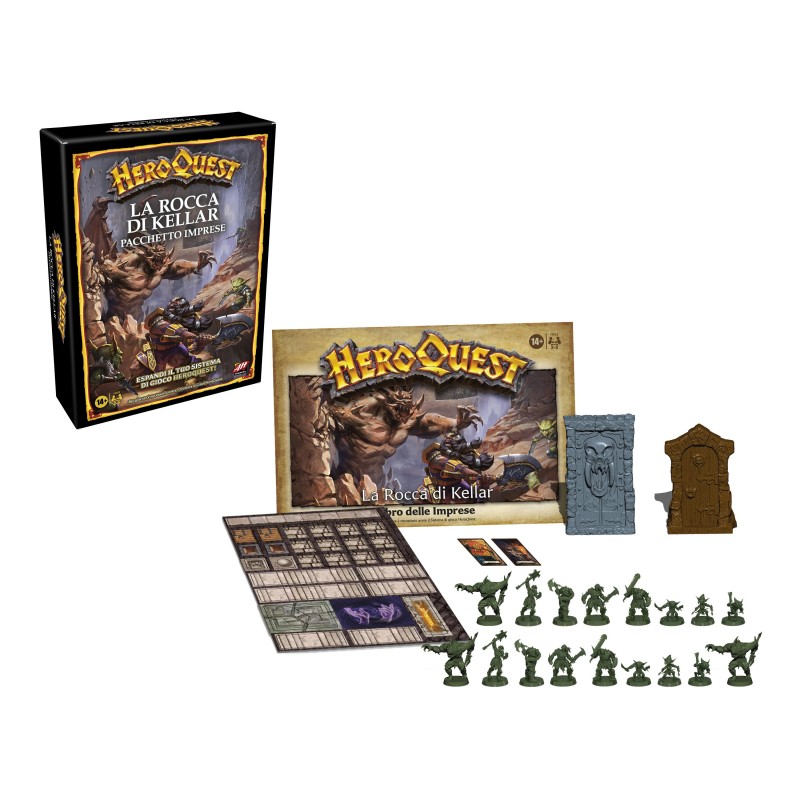 Avalon Hill HeroQuest Kellar's Keep Expansion Brettspiel Reisen Abenteuer