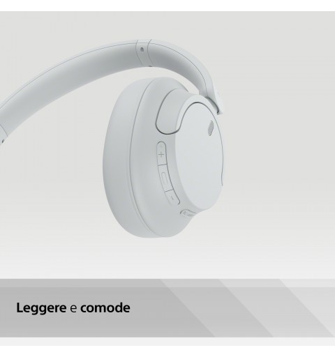 Sony WH-CH720 Auriculares Inalámbrico y alámbrico Diadema Llamadas Música USB Tipo C Bluetooth Blanco