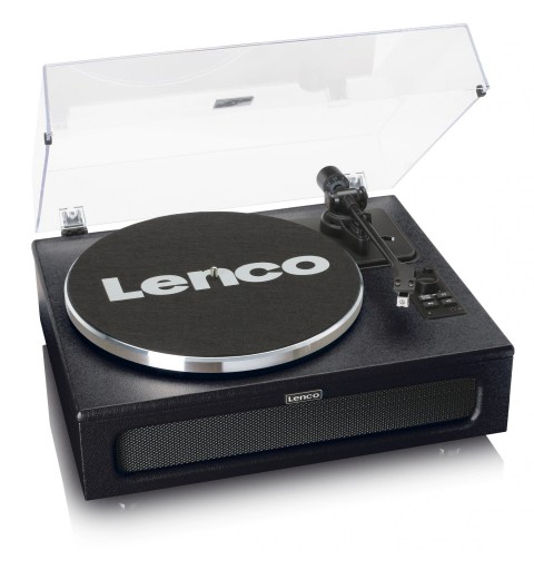 Lenco LS-430BK platine Tourne-disque entraîné par courroie Noir