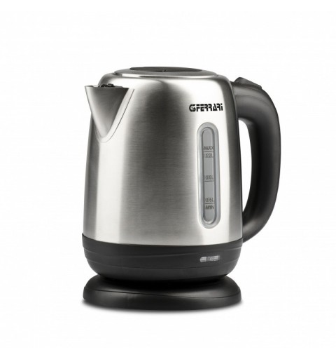 G3 Ferrari Idra electric kettle 1.2 L 1630 W Black, Stainless steel