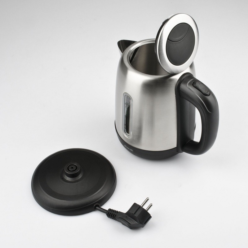 G3 Ferrari Idra electric kettle 1.2 L 1630 W Black, Stainless steel