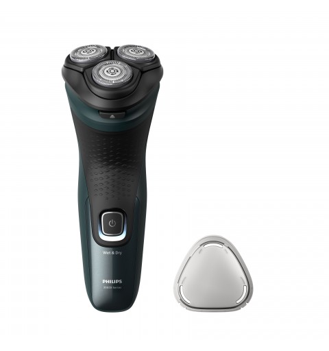 Philips X3052 00 men's shaver Rotation shaver Trimmer Black, Green