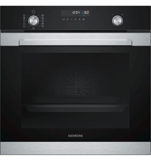 Siemens iQ500 HB378G2S0 horno 71 L A Negro, Acero inoxidable