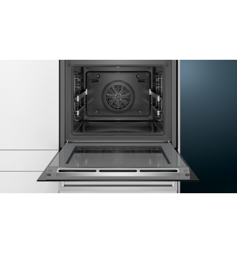 Siemens iQ500 HB378G2S0 horno 71 L A Negro, Acero inoxidable