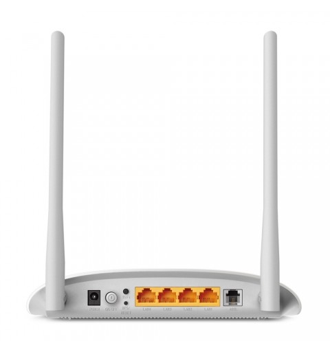 TP-Link TD-W8961N WLAN-Router Schnelles Ethernet Einzelband (2,4GHz) Grau, Weiß