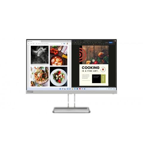 Lenovo L24i-40 computer monitor 60.5 cm (23.8") 1920 x 1080 pixels Full HD LCD Grey