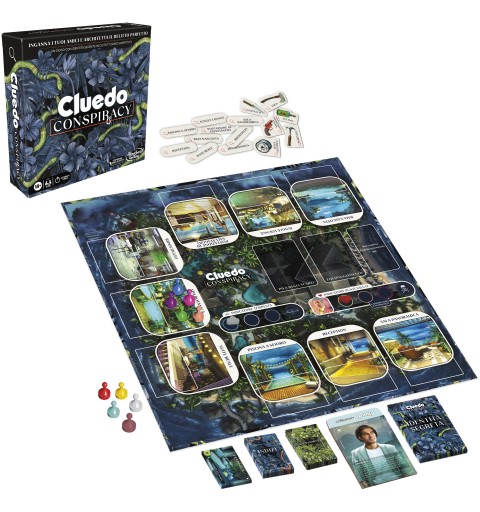 Cluedo Clue Conspiracy Brettspiel Abzug