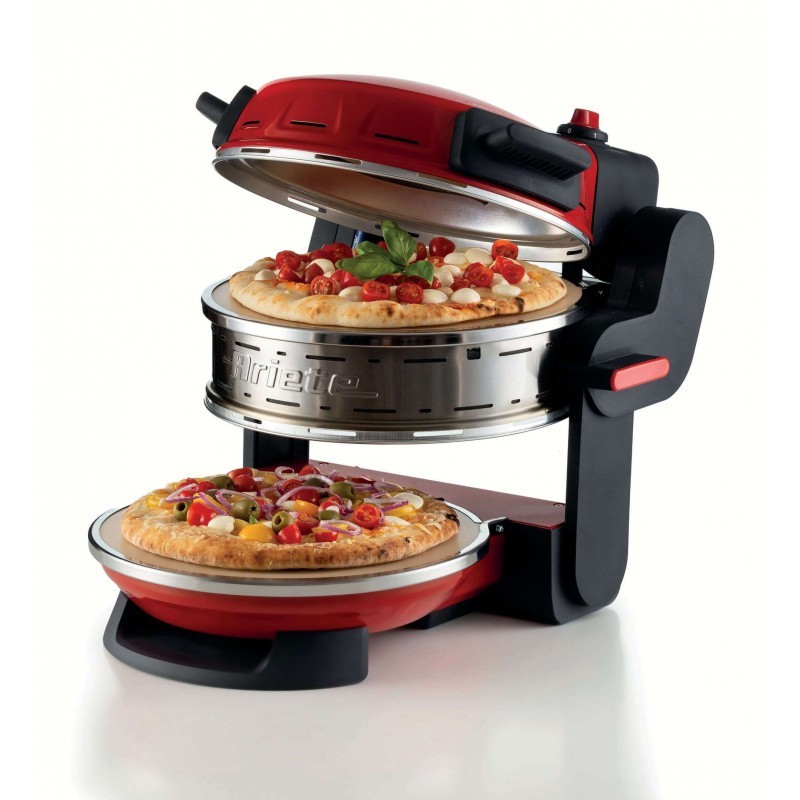 Ariete 0927 00 Machine et four à pizzas 2 pizza(s) 2300 W Rouge