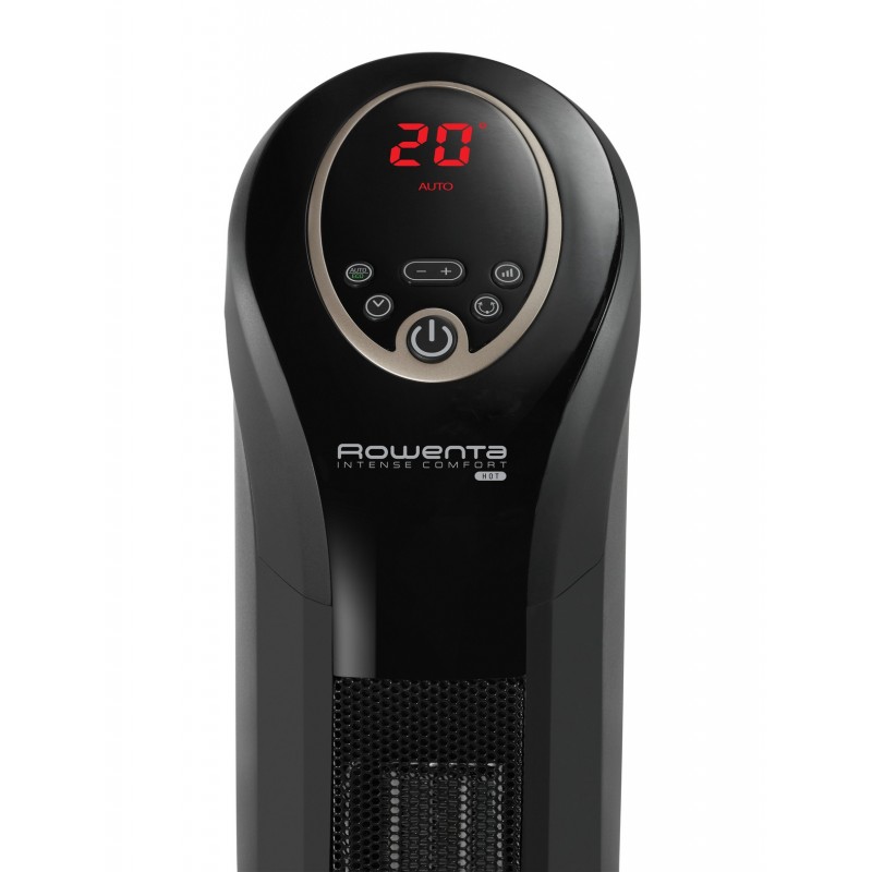 Rowenta Intense Comfort Hot SO9420 Termoventilatore a Torretta, con Telecomando, Oscillazione Intelligente, Modalità ECO