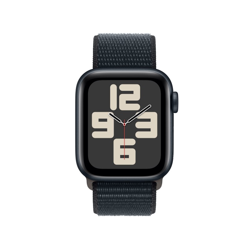 Apple Watch SE GPS Cassa 40mm in Alluminio Mezzanotte con Cinturino Sport Loop Mezzanotte