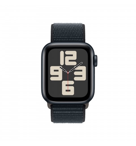 Apple Watch SE GPS Cassa 40mm in Alluminio Mezzanotte con Cinturino Sport Loop Mezzanotte