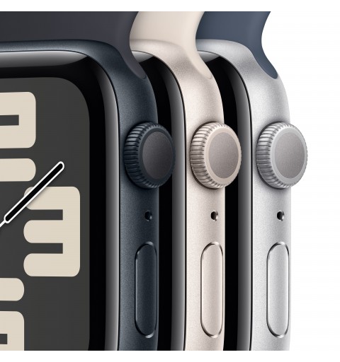 Apple Watch SE OLED 40 mm Numérique 324 x 394 pixels Écran tactile Noir Wifi GPS (satellite)