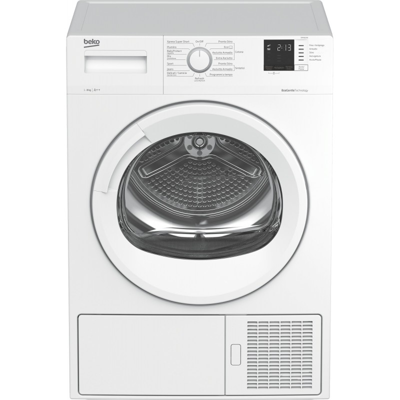 Beko DRX823W sèche-linge Pose libre Charge avant 8 kg A++ Blanc