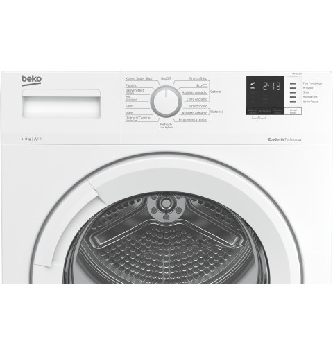 Beko DRX823W secadora Independiente Carga frontal 8 kg A++ Blanco