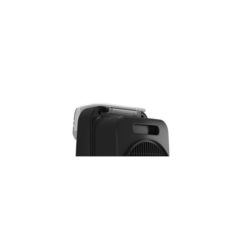 Olimpia Splendid CALDO TEKNO Interior Negro 2000 W Ventilador eléctrico