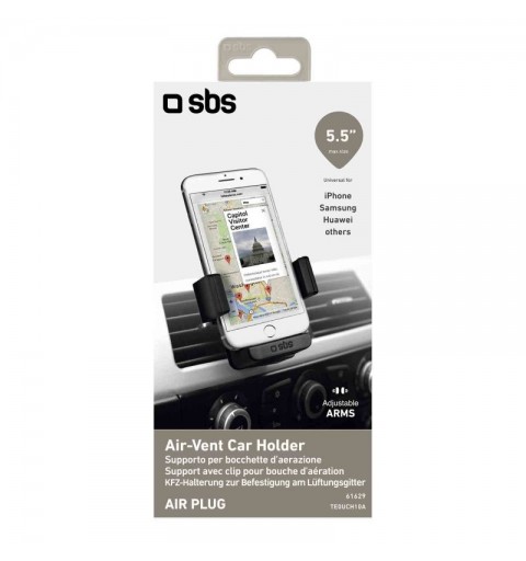 SBS TE0UCH10A Halterung Passive Halterung Handy Smartphone Schwarz