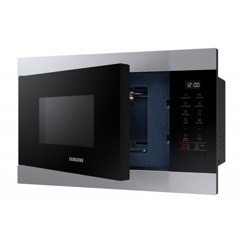 Samsung MG22M8274CT Integrado Microondas con grill 22 L 1300 W Negro, Acero inoxidable