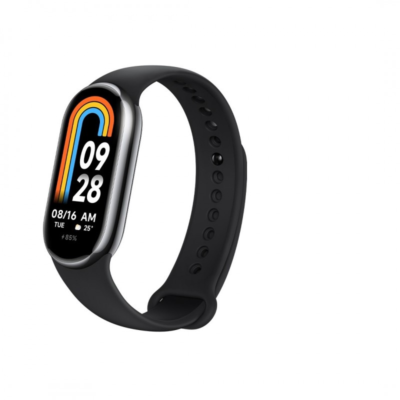 Xiaomi Smart Band 8 AMOLED Clip-on Wristband activity tracker 4.11 cm (1.62") Black, Graphite