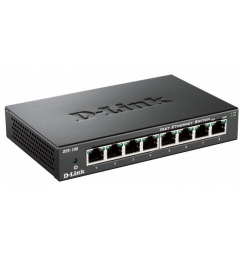 D-Link DES-108 Negro