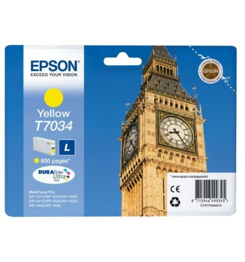 Epson Big Ben Cartucho T70344010 amarillo L