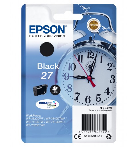 Epson Alarm clock Cartouche "Réveil" 27 - Encre DURABrite Ultra N