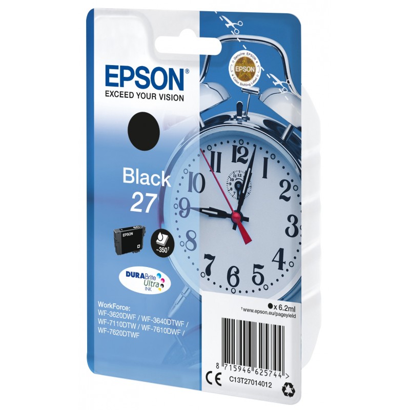 Epson Alarm clock Cartouche "Réveil" 27 - Encre DURABrite Ultra N