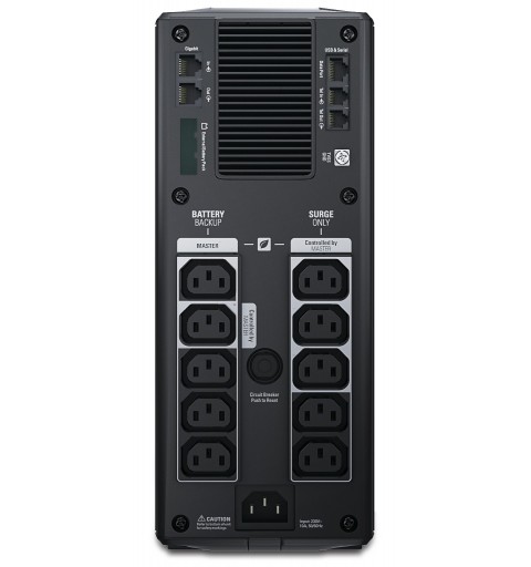 APC Back-UPS Pro uninterruptible power supply (UPS) Line-Interactive 1.5 kVA 865 W 10 AC outlet(s)