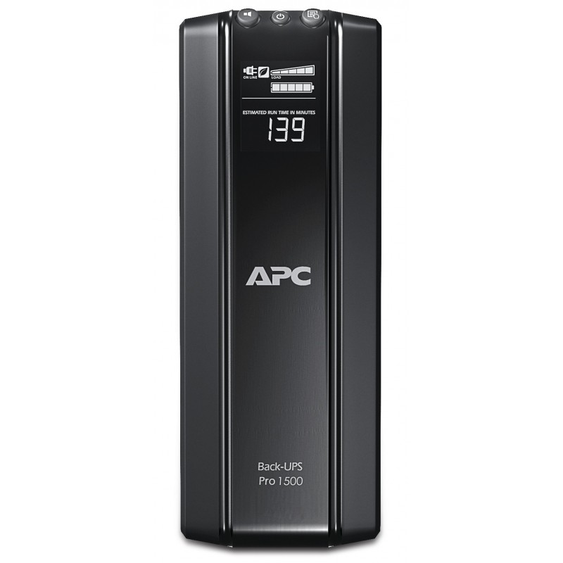 APC Back-UPS Pro alimentation d'énergie non interruptible Interactivité de ligne 1,5 kVA 865 W 10 sortie(s) CA