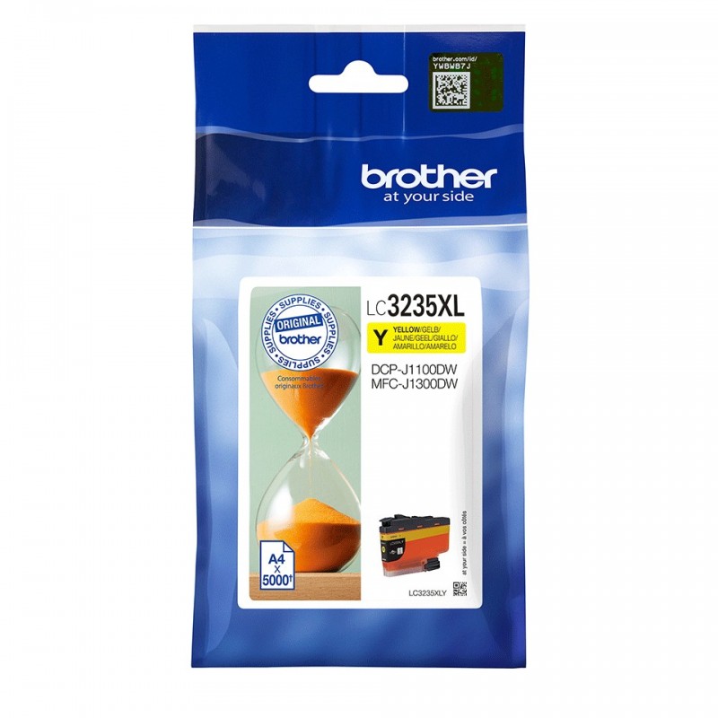 Brother LC-3235XLY ink cartridge 1 pc(s) Original High (XL) Yield Yellow