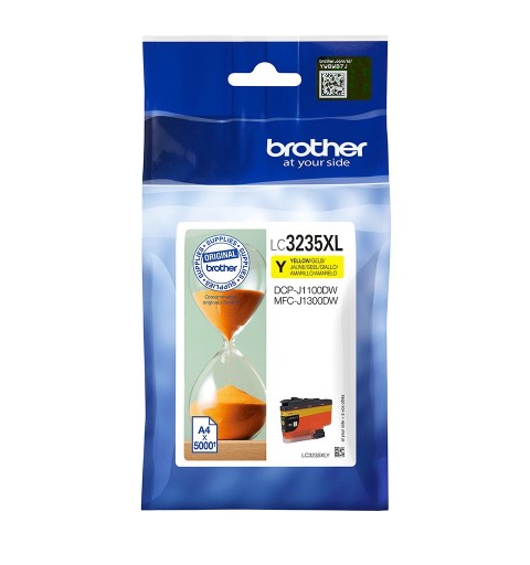 Brother LC-3235XLY cartucho de tinta 1 pieza(s) Original Alto rendimiento (XL) Amarillo