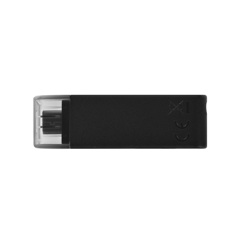 Kingston Technology DataTraveler 70 lecteur USB flash 64 Go USB Type-C 3.2 Gen 1 (3.1 Gen 1) Noir