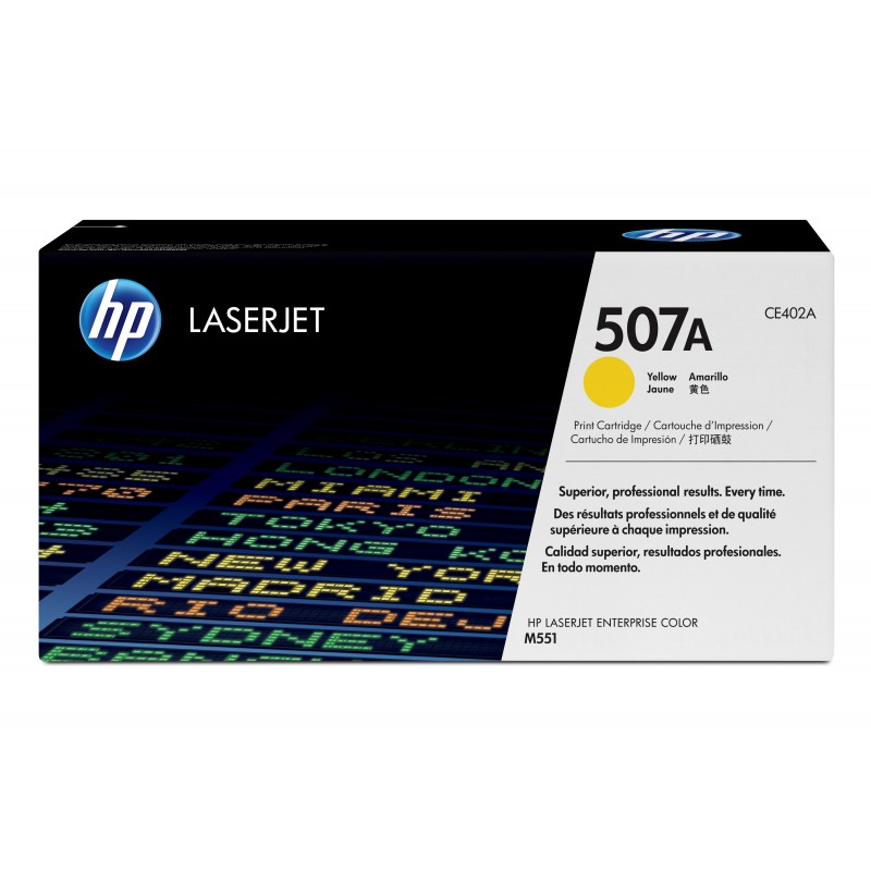 HP 507A Gelb Original LaserJet Tonerkartusche