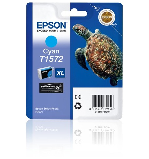 Epson Turtle Cartouche "Tortue" - Encre UC K3 VM C