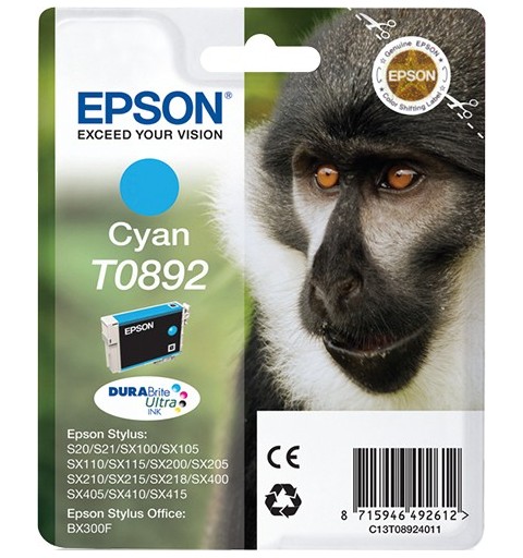 Epson Monkey Cartouche "Singe" - Encre DURABrite Ultra C