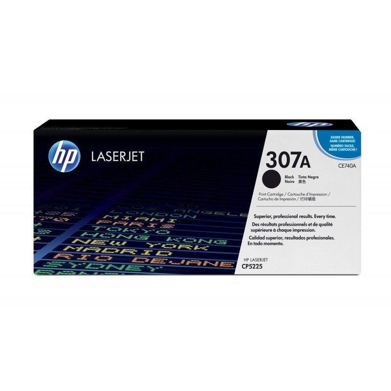 HP 307A Black Original LaserJet Toner Cartridge