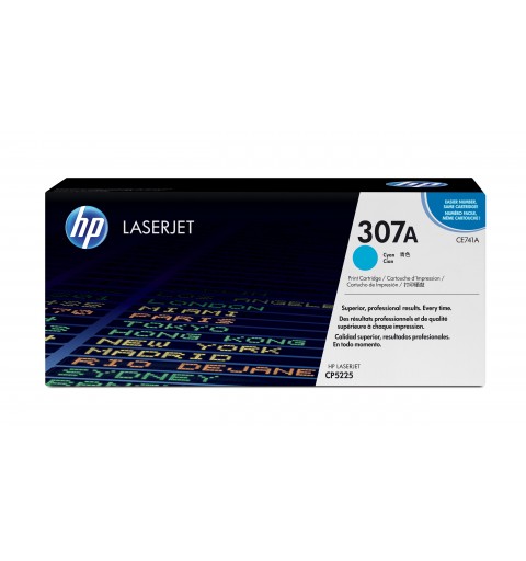 HP 307A Cyan Original LaserJet Toner Cartridge