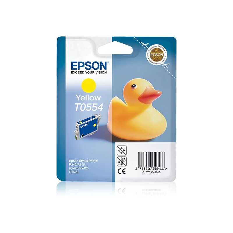 Epson Duck Singlepack Yellow T0554