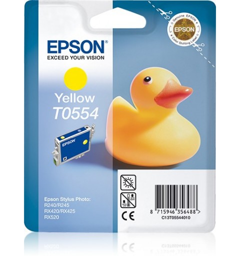 Epson Duck Singlepack Yellow T0554