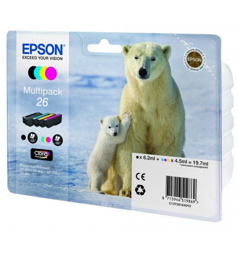 Epson Polar bear Multipack 26 (4 colori NCMG)