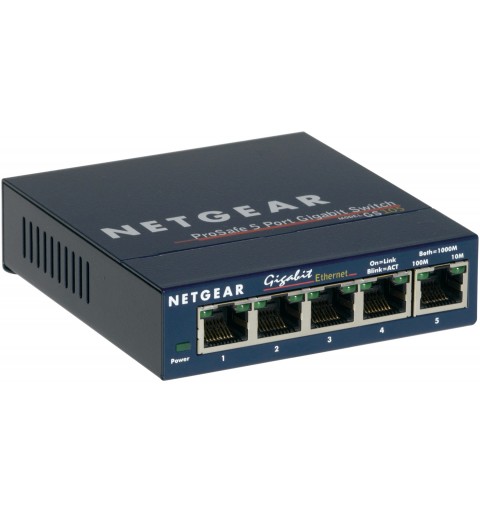 NETGEAR GS105 No administrado Gigabit Ethernet (10 100 1000) Azul