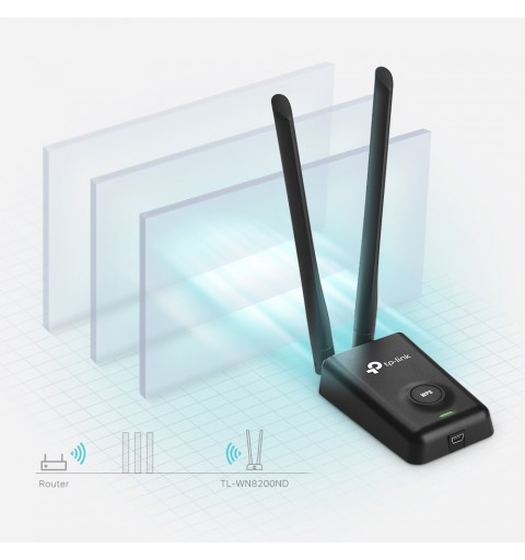 TP-Link 300Mbit s-High-Power-WLAN-USB-Adapter