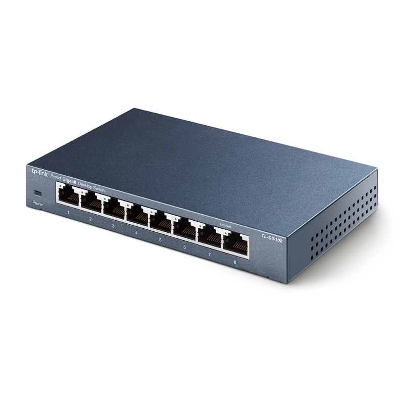 TP-Link 8-Port 10 100 1000Mbps Desktop Network Switch