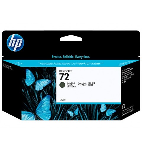 HP 72 cartouche d'encre DesignJet noir mat, 130 ml