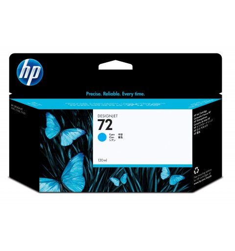 HP 72 cartouche d'encre DesignJet cyan, 130 ml