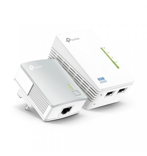 TP-Link TL-WPA4220 KIT 600 Mbit s Eingebauter Ethernet-Anschluss WLAN Weiß 2 Stück(e)