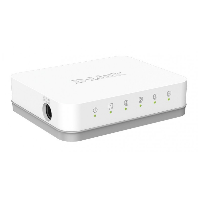 D-Link GO-SW-5G No administrado Gigabit Ethernet (10 100 1000) Blanco