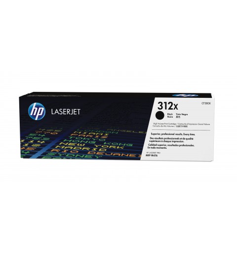 HP 312X Schwarz LaserJet Tonerkartusche mit hoher Reichweite