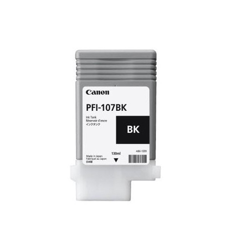 Canon PFI-107BK cartuccia d'inchiostro 1 pz Originale Nero