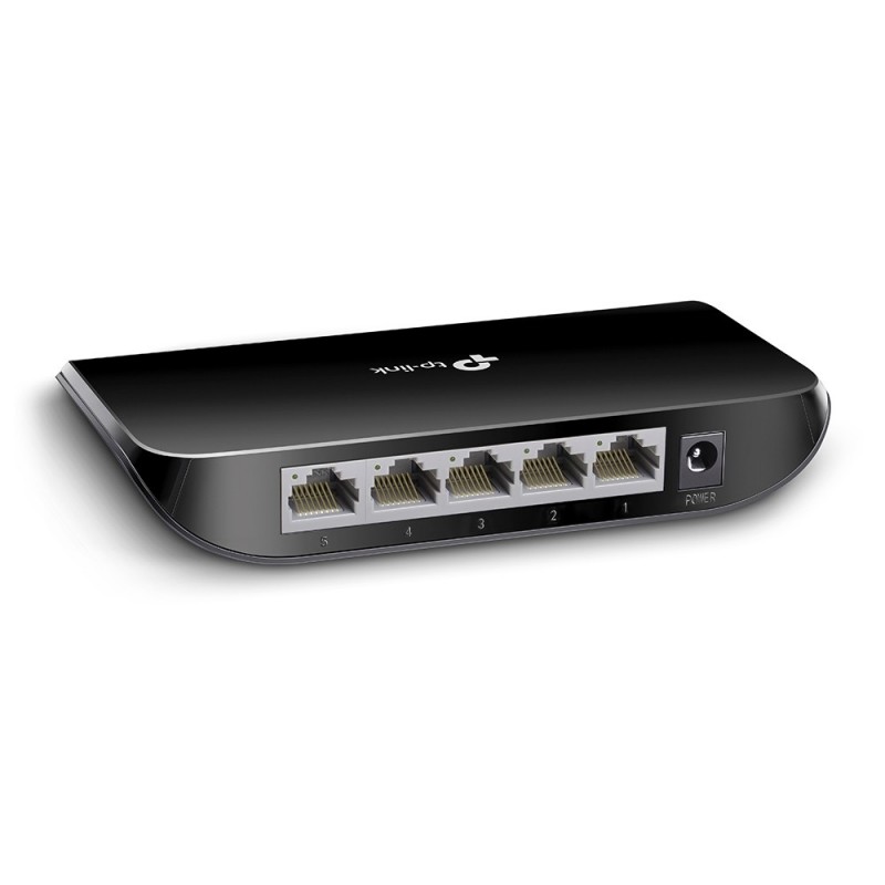 TP-Link TL-SG1005D No administrado Gigabit Ethernet (10 100 1000) Negro